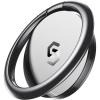 imageSyncwire Cell Phone Ring Holder Stand 360 Degree Rotation Universal Finger Ring Kickstand with Polished Metal Phone Grip for Magnetic Car Mount Compatible with iPhone Samsung LG Sony  GrayGray