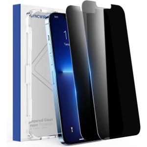 imageSYNCWIRE Privacy Screen Protector for iPhone 11 ProXSX10 Pack of 2 AntiSpy 9H Hardness Shatterproof Screen Protector 3D BubbleFree Protective Glass Privacy Screen ProtectoriPhone 13 Pro Max14 Plus67 Inch