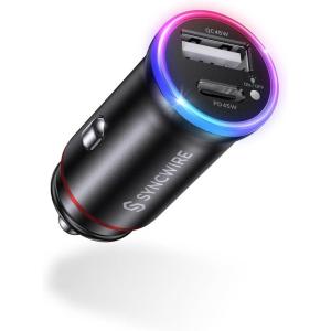 imageSYNCWIRE USB C Car Charger 90W PD 45W ampamp QC 45W for iPhone 16 Fast Charging Cigarette Lighter USB Charger Adapter Safety Certified Compatible with iPhone 1615 Pro Max 14 13 12 Samsung Pixel iPadBlack