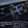 imageSYNCWIRE for MagSafe Car Mount Flexible Rotation Magnetic Phone Holder for Car Vent Hands Free Car Air Vent Phone Holder Clip Universal Compatible with iPhone 16 15 14 13 12 Pro Max PlusCarbon Fiber