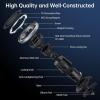 imageSYNCWIRE for MagSafe Car Mount Flexible Rotation Magnetic Phone Holder for Car Vent Hands Free Car Air Vent Phone Holder Clip Universal Compatible with iPhone 16 15 14 13 12 Pro Max PlusBlack