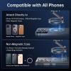 imageSYNCWIRE for Magsafe Car Mount Vent  Magnetic Phone Holder for Car 3D Long Arm  Flexible Rotation  Strong Magnets Air Vent Car Phone Mount for iPhone 16 15 14 13 12 Pro Max Plus Mini Mag SafeSpace Gray