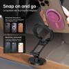 imageSyncwire Fits MagSafe Car Mount for Car DashampampTesla ScreenAllMetal Magnetic Phone Holder Flexible Threeaxis360 Rotation Car Mount Strong Magnets Car Phone Holder for iPhone 16 15 14 13 Pro MaxCarbon Fiber
