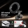 imageSyncwire Fits MagSafe Car Mount for Car DashampampTesla ScreenAllMetal Magnetic Phone Holder Flexible Threeaxis360 Rotation Car Mount Strong Magnets Car Phone Holder for iPhone 16 15 14 13 Pro MaxTitanium Black