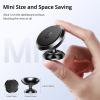 imageSyncwire Magnetic Car Phone Holder for Dashboard Cell Phone Car Kits 360 Adjustable Magnet Cell Phone Mount Compatible with iPhone Samsung LG GPS Mini Tablet and MoreBlack