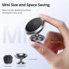 imageSyncwire Magnetic Car Phone Holder for Dashboard Cell Phone Car Kits 360 Adjustable Magnet Cell Phone Mount Compatible with iPhone Samsung LG GPS Mini Tablet and MoreGray