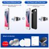 imageSyncwire Magnetic Car Phone Holder for Dashboard Cell Phone Car Kits 360 Adjustable Magnet Cell Phone Mount Compatible with iPhone Samsung LG GPS Mini Tablet and MoreGray