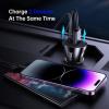 imageSyncwire iPhone Car Charger  Upgrade Apple MFi Certified 48A24W Car Charging Adapter with Builtin Coiled Lightning Cable for Apple iPhone 14131211XsXS MaxXRX876 Plus iPad ampamp More8FT