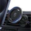 imageSYNCWIRE for MagSafe Car Mount Flexible Rotation Magnetic Phone Holder for Car Vent Hands Free Car Air Vent Phone Holder Clip Universal Compatible with iPhone 16 15 14 13 12 Pro Max PlusBlack