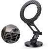 imageSyncwire Fits MagSafe Car Mount for Car DashampampTesla ScreenAllMetal Magnetic Phone Holder Flexible Threeaxis360 Rotation Car Mount Strong Magnets Car Phone Holder for iPhone 16 15 14 13 Pro MaxCarbon Fiber