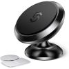 imageSyncwire Magnetic Car Phone Holder for Dashboard Cell Phone Car Kits 360 Adjustable Magnet Cell Phone Mount Compatible with iPhone Samsung LG GPS Mini Tablet and MoreBlack