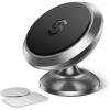 imageSyncwire Magnetic Car Phone Holder for Dashboard Cell Phone Car Kits 360 Adjustable Magnet Cell Phone Mount Compatible with iPhone Samsung LG GPS Mini Tablet and MoreGray