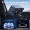 imageSYNCWIRE for Magsafe Car Mount Vent  Magnetic Phone Holder for Car 3D Long Arm  Flexible Rotation  Strong Magnets Air Vent Car Phone Mount for iPhone 16 15 14 13 12 Pro Max Plus Mini Mag SafeCarbon Fiber
