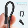 imageSyncwire iPhone Charger Lightning Cable 4ft Apple MFI Certified Upgraded Nylon Braided Fast Charging ampamp Syncing Apple Charger Cord for iPhone 13 12 11 XS Max XR X 8 Plus 7 Plus 6S 6 Se iPad  BlackBlack