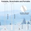 imageSYNCWIRE 62quot Phone Tripod AllinOne Aluminum Selfie Stick Tripod with Bluetooth Remote for iPhone and Android Smartphones Perfect for Selfie Travel Vlog Video Recording and Photography BlackWhite
