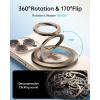 imageSYNCWIRE for MagSafe Ring Phone Holder 360 Rotation Magnetic Cell Phone Grip DualSided Magnets Phone Ring Kickstand Compatible with iPhone 17 16 15 14 13 12 Pro Max MagSafe Android Samsung etcDual RingDesert Gold