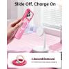 imageSYNCWIRE for MagSafe Ring Phone Holder 360 Rotation Magnetic Cell Phone Grip DualSided Magnets Phone Ring Kickstand Compatible with iPhone 17 16 15 14 13 12 Pro Max MagSafe Android Samsung etcBerry Crush