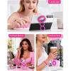 imageSYNCWIRE for MagSafe Ring Phone Holder 360 Rotation Magnetic Cell Phone Grip DualSided Magnets Phone Ring Kickstand Compatible with iPhone 17 16 15 14 13 12 Pro Max MagSafe Android Samsung etcHot Barbie