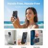 imageSYNCWIRE Phone Ring Holder Grip for MagSafe 360 Rotation Magnetic Cell Phone Grip Stand TwoSided Magnetic Compatible with iPhone 16 15 14 13 12 Pro Max fits MagSafe Accessories BlackTitanium Blue