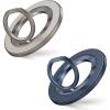 imageSyncwire Magnetic Phone Ring Holder for MagSafe 2 Pack Magnetic Phone Ring Stand Finger Grip Kickstand with TwoSided Compatible iPhoneAndroidMagSafe Accessories Titanium BlueTitanium