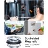 imageSYNCWIRE Magnetic Phone Ring Holder for MagSafe 2 Pack 360 Rotation Dual Sided Magnet Grip Cell Phone Ring Stand Finger Kickstand Compatible with iPhone 17 16 15 14 13 12 Pro Max fits MagSafeDual Ring2PCSBlackDesert Gold