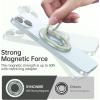 imageSYNCWIRE Magnetic Phone Ring Holder for MagSafe 2 Pack 360 Rotation Dual Sided Magnet Grip Cell Phone Ring Stand Finger Kickstand Compatible with iPhone 17 16 15 14 13 12 Pro Max fits MagSafeSingle Ring1PCSGreen