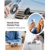 imageSYNCWIRE Magnetic Phone Ring Holder for MagSafe 2 Pack 360 Rotation Dual Sided Magnet Grip Cell Phone Ring Stand Finger Kickstand Compatible with iPhone 17 16 15 14 13 12 Pro Max fits MagSafeSingle Ring1PCSGlitter Black