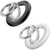 Dual Ring-2PCS-Black+White