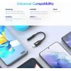 image:imageSyncwire USB C to 35mm Female Headphone Adapter USB Type C to Aux Audio Jack Dongle Cable Cord Compatible with Pixel 6 4 3 XLSamsung Galaxy S22 S21 S20 Ultra Note 20 10 S10 S9 PlusiPad ProBlack