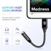 image:imageSyncwire USB C to 35mm Female Headphone Adapter USB Type C to Aux Audio Jack Dongle Cable Cord Compatible with Pixel 6 4 3 XLSamsung Galaxy S22 S21 S20 Ultra Note 20 10 S10 S9 PlusiPad ProBlack