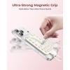 image:imageSyncwire Magnetic Suction Phone Mount for MagSafe Silicone Octo Cup Buddy Sticky Grip Ring Holder HandsFreeSelfieVideo for TikTok amp Instagram InfluencerCreator iPhone CompatibleSunshine YellowPearl White