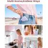 image:imageSyncwire Magnetic Suction Phone Mount for MagSafe Silicone Octo Cup Buddy Sticky Grip Ring Holder HandsFreeSelfieVideo for TikTok amp Instagram InfluencerCreator iPhone CompatibleSunshine YellowLilac Purple