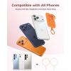 image:imageSyncwire Magnetic Suction Phone Mount for MagSafe Silicone Octo Cup Buddy Sticky Grip Ring Holder HandsFreeSelfieVideo for TikTok amp Instagram InfluencerCreator iPhone CompatibleSunshine YellowOrange