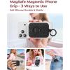 image:imageSyncwire Magnetic Suction Phone Mount for MagSafe Silicone Octo Cup Buddy Sticky Grip Ring Holder HandsFreeSelfieVideo for TikTok amp Instagram InfluencerCreator iPhone CompatibleSunshine YellowMidnight Black