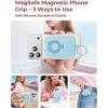 image:imageSyncwire Magnetic Suction Phone Mount for MagSafe Silicone Octo Cup Buddy Sticky Grip Ring Holder HandsFreeSelfieVideo for TikTok amp Instagram InfluencerCreator iPhone CompatibleSunshine YellowSky Blue