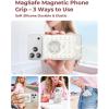 image:imageSyncwire Magnetic Suction Phone Mount for MagSafe Silicone Octo Cup Buddy Sticky Grip Ring Holder HandsFreeSelfieVideo for TikTok amp Instagram InfluencerCreator iPhone CompatibleSunshine YellowPearl White