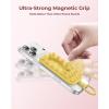 image:imageSyncwire Magnetic Suction Phone Mount for MagSafe Silicone Octo Cup Buddy Sticky Grip Ring Holder HandsFreeSelfieVideo for TikTok amp Instagram InfluencerCreator iPhone CompatibleSunshine YellowSunshine Yellow