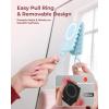 image:imageSyncwire Magnetic Suction Phone Mount for MagSafe Silicone Octo Cup Buddy Sticky Grip Ring Holder HandsFreeSelfieVideo for TikTok amp Instagram InfluencerCreator iPhone CompatibleSunshine YellowSky Blue