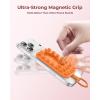 image:imageSyncwire Magnetic Suction Phone Mount for MagSafe Silicone Octo Cup Buddy Sticky Grip Ring Holder HandsFreeSelfieVideo for TikTok amp Instagram InfluencerCreator iPhone CompatibleSunshine YellowOrange