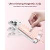 image:imageSyncwire Magnetic Suction Phone Mount for MagSafe Silicone Octo Cup Buddy Sticky Grip Ring Holder HandsFreeSelfieVideo for TikTok amp Instagram InfluencerCreator iPhone CompatibleSunshine YellowBlush Pink