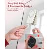 image:imageSyncwire Magnetic Suction Phone Mount for MagSafe Silicone Octo Cup Buddy Sticky Grip Ring Holder HandsFreeSelfieVideo for TikTok amp Instagram InfluencerCreator iPhone CompatibleSunshine YellowPearl White