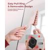 image:imageSyncwire Magnetic Suction Phone Mount for MagSafe Silicone Octo Cup Buddy Sticky Grip Ring Holder HandsFreeSelfieVideo for TikTok amp Instagram InfluencerCreator iPhone CompatibleSunshine YellowBlush Pink