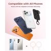 image:imageSyncwire Magnetic Suction Phone Mount for MagSafe Silicone Octo Cup Buddy Sticky Grip Ring Holder HandsFreeSelfieVideo for TikTok amp Instagram InfluencerCreator iPhone CompatibleSunshine YellowMidnight Black