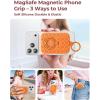image:imageSyncwire Magnetic Suction Phone Mount for MagSafe Silicone Octo Cup Buddy Sticky Grip Ring Holder HandsFreeSelfieVideo for TikTok amp Instagram InfluencerCreator iPhone CompatibleSunshine YellowOrange
