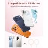 image:imageSyncwire Magnetic Suction Phone Mount for MagSafe Silicone Octo Cup Buddy Sticky Grip Ring Holder HandsFreeSelfieVideo for TikTok amp Instagram InfluencerCreator iPhone CompatibleSunshine YellowSky Blue