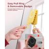 image:imageSyncwire Magnetic Suction Phone Mount for MagSafe Silicone Octo Cup Buddy Sticky Grip Ring Holder HandsFreeSelfieVideo for TikTok amp Instagram InfluencerCreator iPhone CompatibleSunshine YellowSunshine Yellow