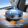 image:imageSYNCWIRE for MagSafe Car Mount 3Axis Adjustable Vacuum Magnetic Phone Holder Replaceable Suction Cup DashboardWindshield 360 Rotation Foldable for iPhone 1712 ProMaxPlus CarbonFiberBlack