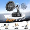image:imageSYNCWIRE for MagSafe Car Mount 3Axis Adjustable Vacuum Magnetic Phone Holder Replaceable Suction Cup DashboardWindshield 360 Rotation Foldable for iPhone 1712 ProMaxPlus CarbonFiberCarbon Fiber