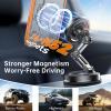 image:imageSYNCWIRE for MagSafe Car Mount 3Axis Adjustable Vacuum Magnetic Phone Holder Replaceable Suction Cup DashboardWindshield 360 Rotation Foldable for iPhone 1712 ProMaxPlus CarbonFiberCarbon Fiber