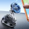 image:imageSYNCWIRE for MagSafe Car Mount 3Axis Adjustable Vacuum Magnetic Phone Holder Replaceable Suction Cup DashboardWindshield 360 Rotation Foldable for iPhone 1712 ProMaxPlus CarbonFiberBlack